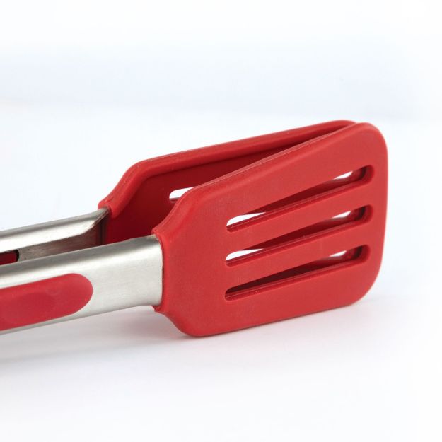 21017-400 Mini Turner Tongs Red