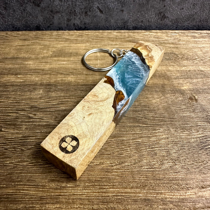 Ohana Botanica Keychain: Aloha Moana