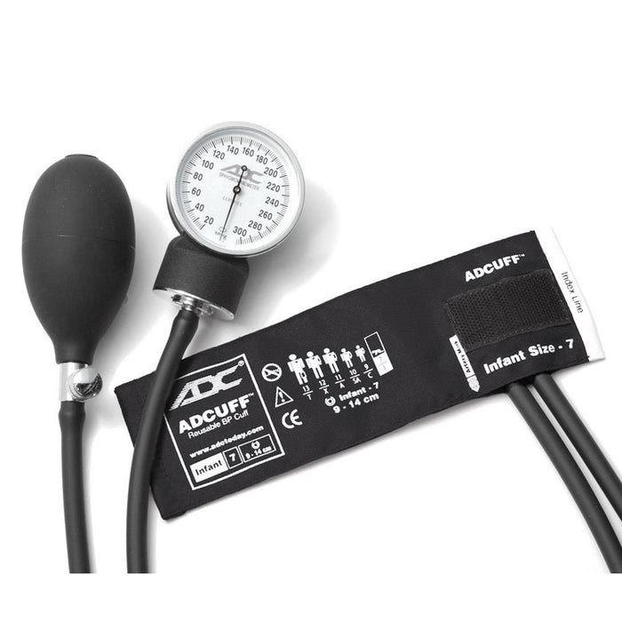 ADC Prosphyg 760 Pocket Aneroid Sphygmomanometer, Infant Cuff - 760-7IBK-Single - LL Medico