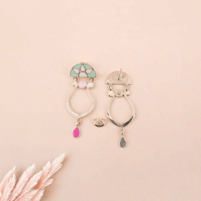 Adya Fine Enamel Drop Earring