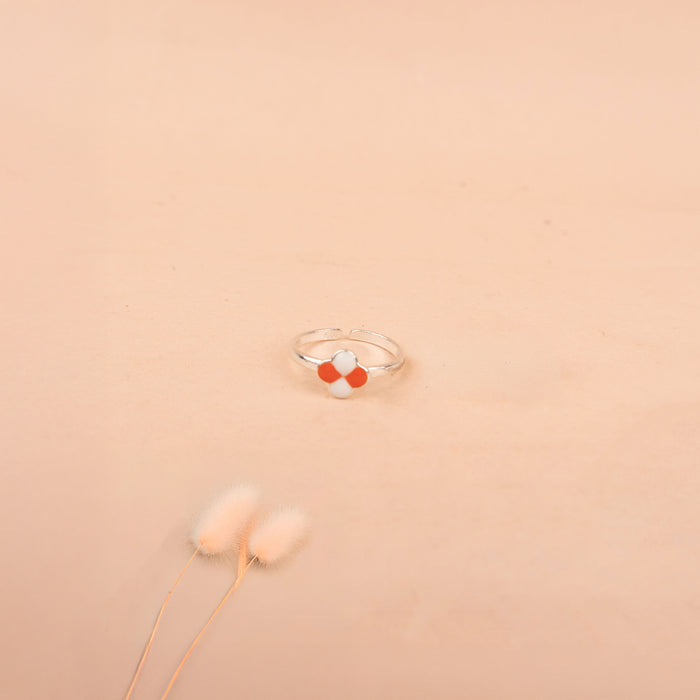 Adya Orange Blossom Bud Midi Ring
