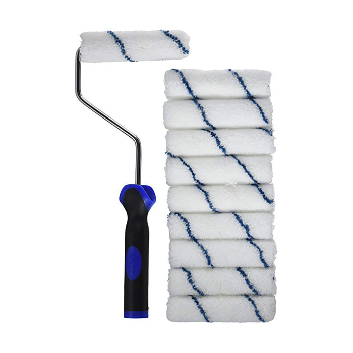 ALLPRO microfiber rollers in a 10 pack, available at Gleco Paints in PA.