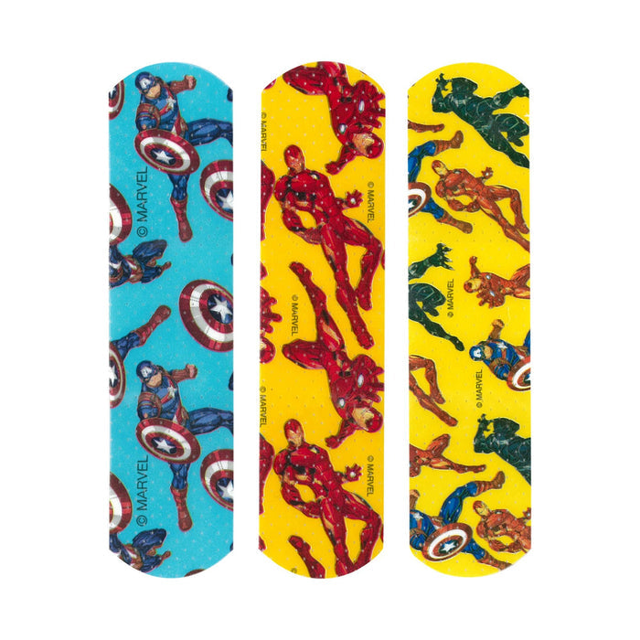 Dukal American White Cross Stat Strip Kid Design (Avengers) Adhesive Strips