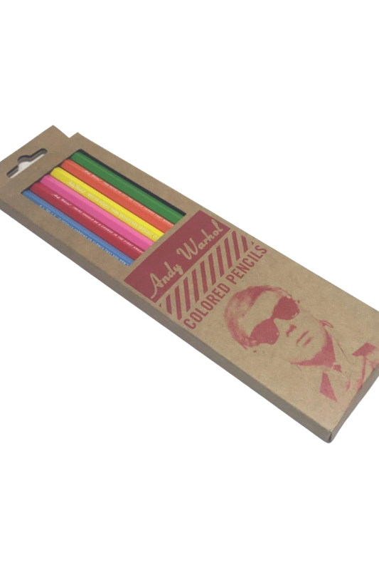 Andy Warhol Colored Pencils