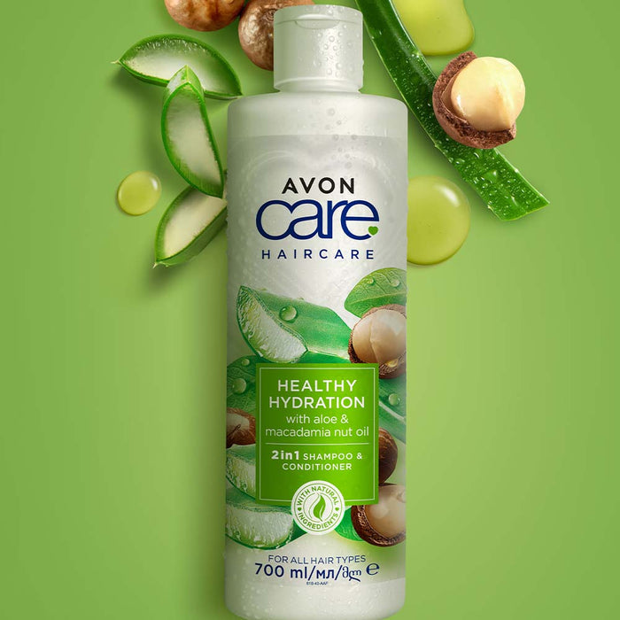 Avon Care Healthy Hydration 2 in 1 Shampoo & Conditioner