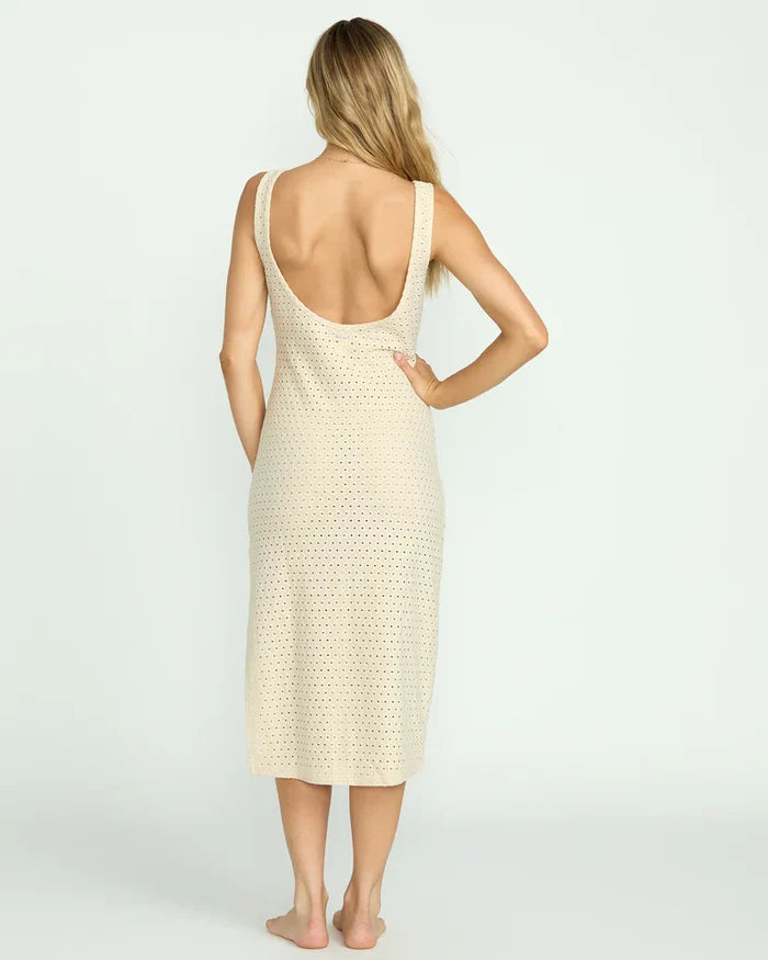 BILLABONG EYELET SUN MIDI COVER UP
