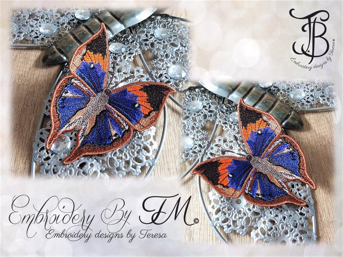 Butterfly No.25/5x7 hoop