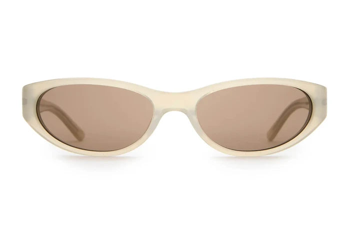 Champagne Glitter Bio Mini Funk Sunglasses