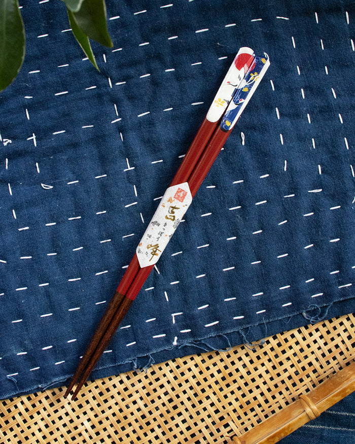Chopsticks, Kawai, Meoto Crane