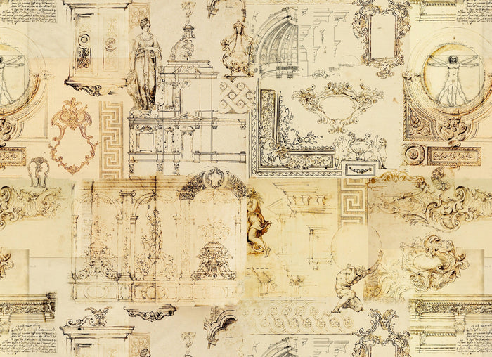 Classical Masterboard Decoupage Paper by Roycycled Treasures