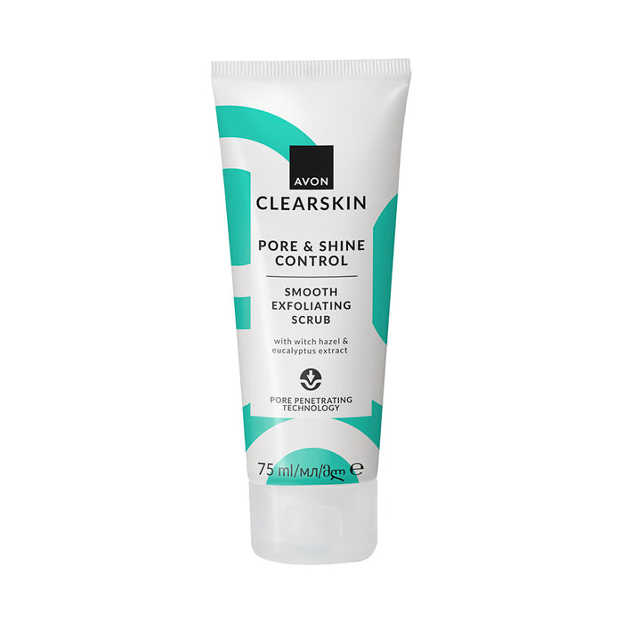 Clearskin Pore & Shine Control Smooth Exfoliating Scrub 75ml