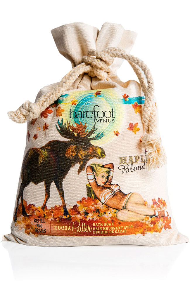 Cocoa Butter Bath Soak Bulk Bag - Maple Blondie