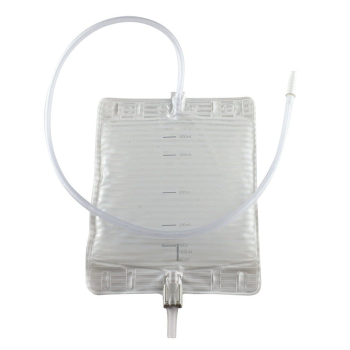 Coloplast Conveen Urinary Leg Bag, Anti-Reflux Valve, Sterile Polyethylene, 1500 mL
