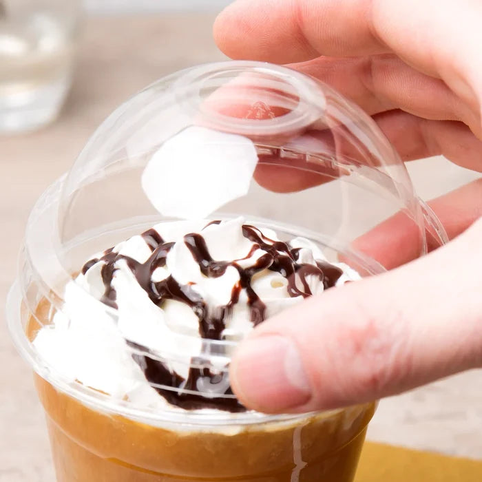 CUP/ Plastic, Clear, PET, Lid, 9-24 oz, Dome, 1000 per case-Food Service Item Code: 500LDOME