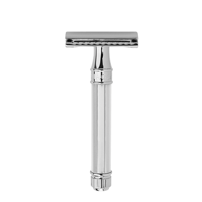 Edwin Jagger Octagonal Chrome Double Edge Razor