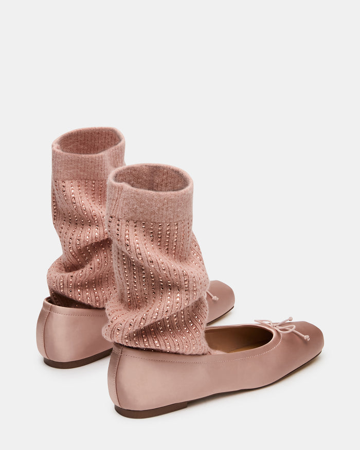 ELEVE KNIT PINK SATIN