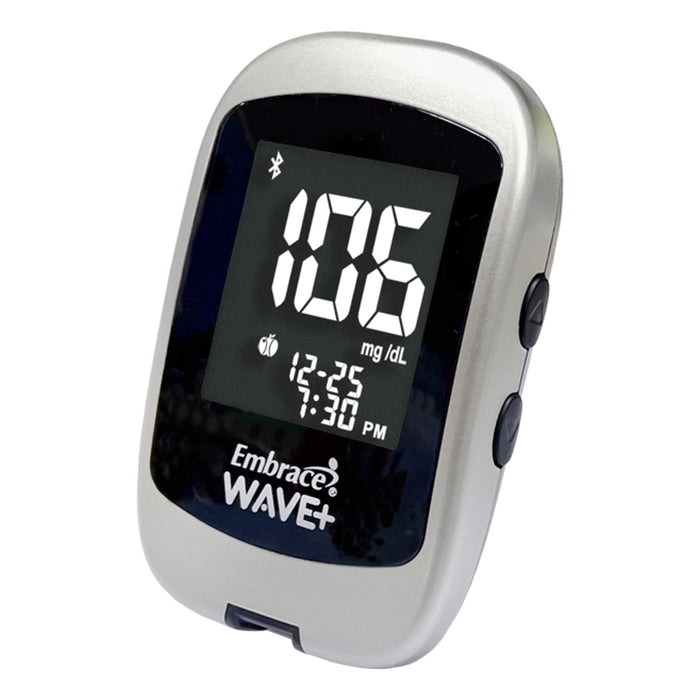 Embrace Wave+ Blood Glucose Meter - APX04AB0400BT-Single - LL Medico