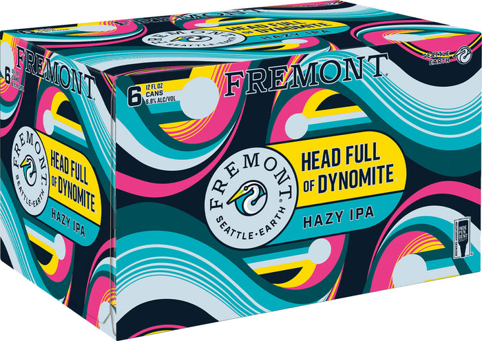 Fremont Head Full Of Dynomite Hazy IPA 6pk Cans