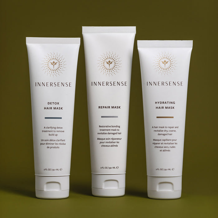 Innersense-Healthy Hair Treatment Trio-Hair-HealthyHairTreatmentTrio_HOLIDAYSETS_PHOTO_Lifestyle_SEPT25_03_1500x1500_72PPI-The Detox Market |