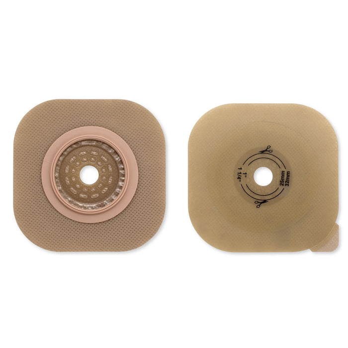 Hollister CeraPlus New Image Two-Piece Skin Barrier, Flat, Cut-to-Fit, 57 mm Flange