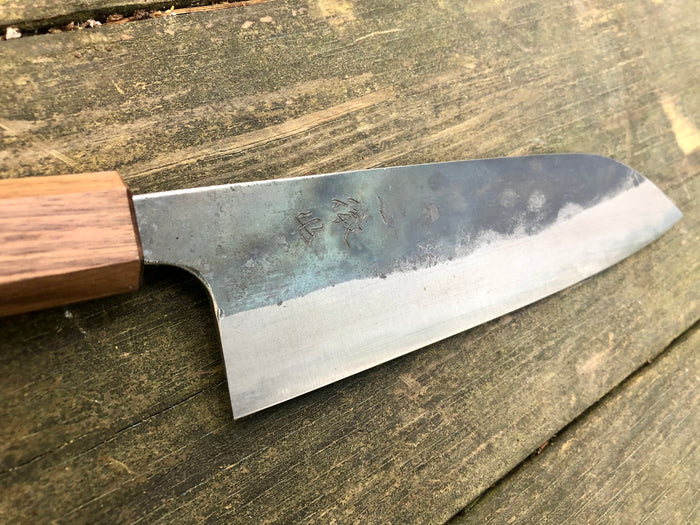 Ittetsu Kurouchi Santoku 180mm - Shirogami #1