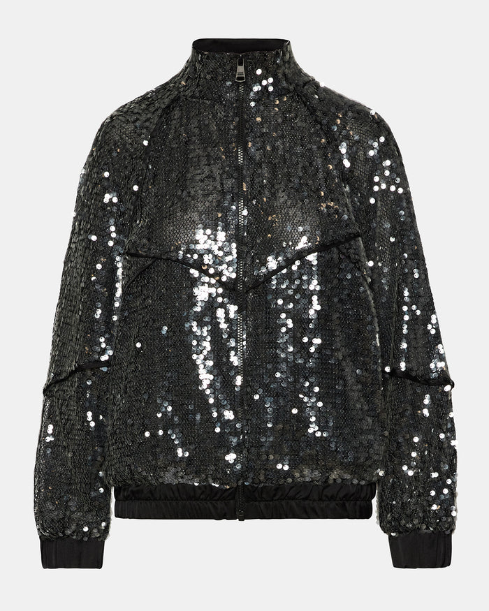 JACEY JACKET BLACK SEQUIN