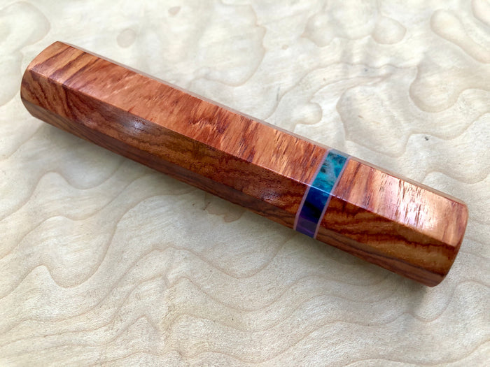 Japanese Knife Handle (Wa Handle) - Crosscut Tulipwood
