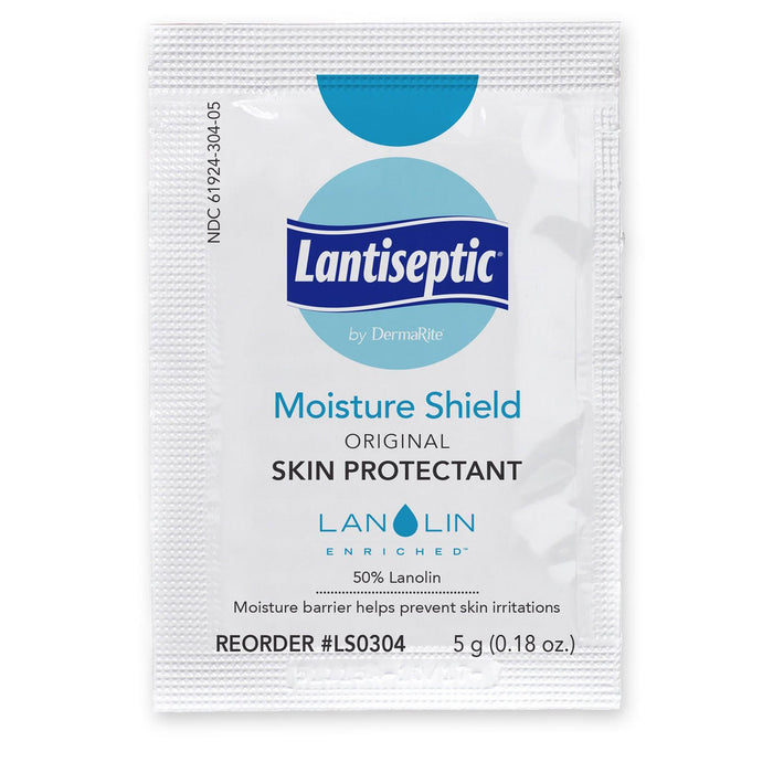 Lantiseptic Moisture Shield Original Skin Protectant, 5 gram Packets - LS0304-Pack - LL Medico