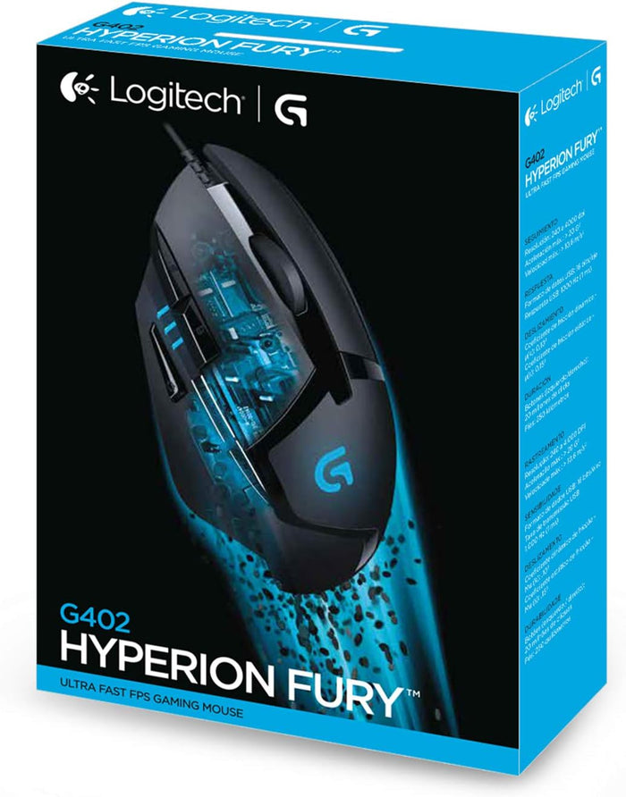 Logitech G402 Lightsync Gaming Mouse – Black - Image 6 - Office R Us