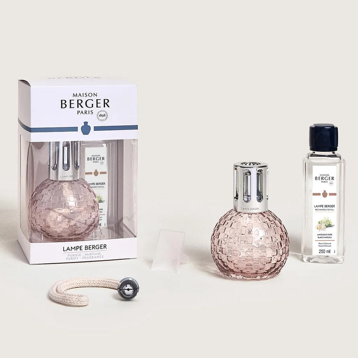 Maison Berger (Lampe Berger) Disco Lampe & Black Angelica - Blush Pink