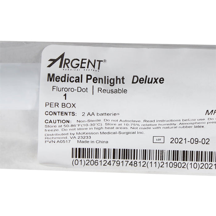 McKesson Penlight, Cobalt Blue Light, 7" Length, Reusable - 22-6802-Single - LL Medico