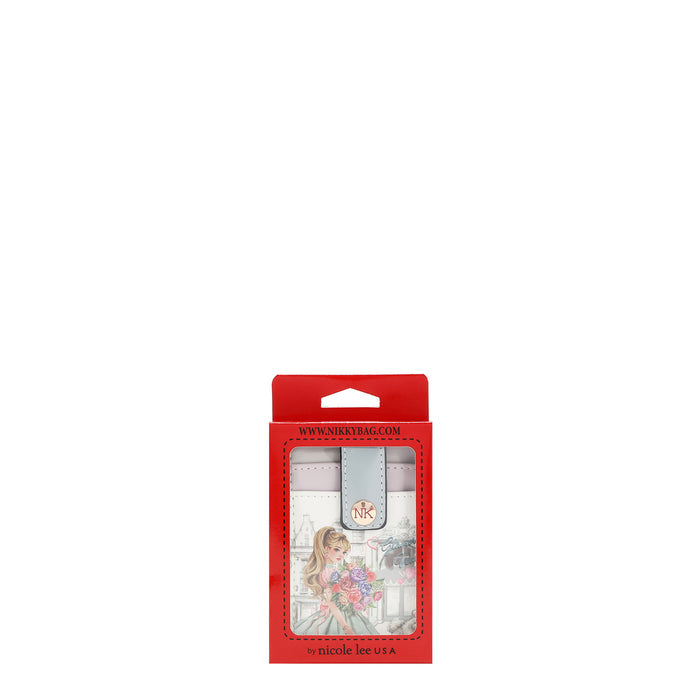 MINI ZIP & SNAP BUTTON CARD HOLDER