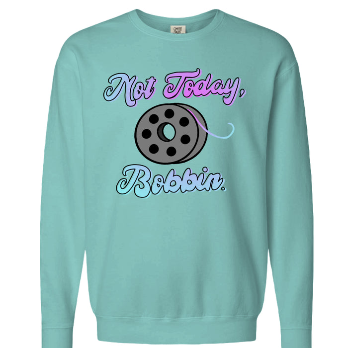 CHALKY MINT / S / Comfort Colors 1466CC Comfort Colors Unisex Lighweight Cotton Crewneck Sweatshirt