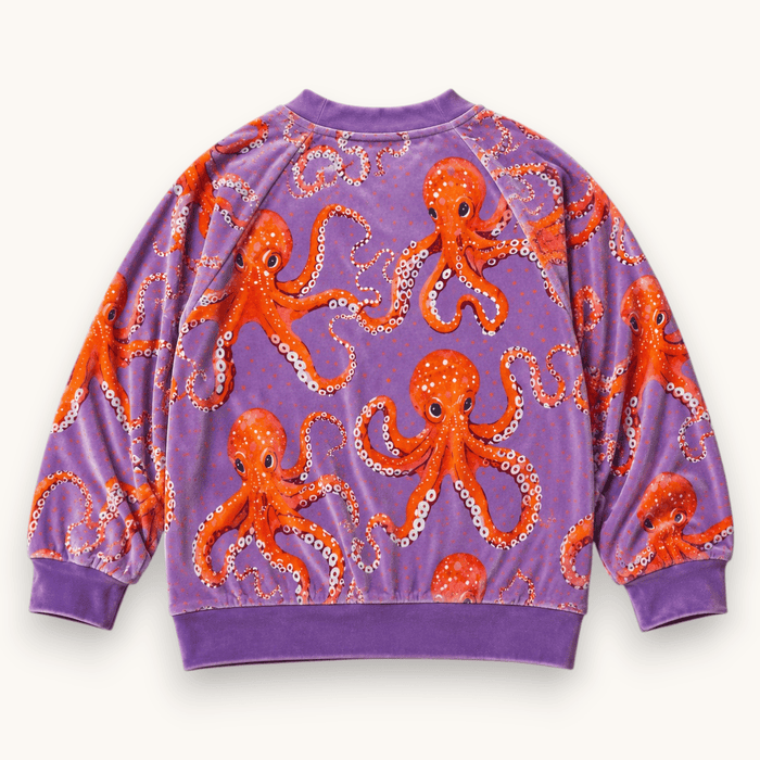 Octo Party Velvet Pullover