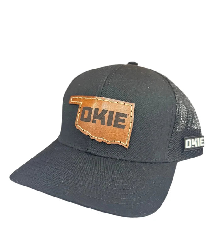 Okie Stated Leather Patch - 260 Broadway Boutique