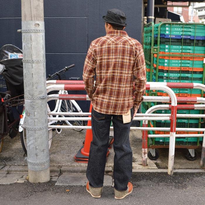 ONI DENIM "200-GC15" 15oz Greencast Denim Wide Straight