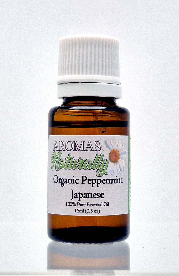 Peppermint (Japanese) Organic Essential Oil - 15 ml
