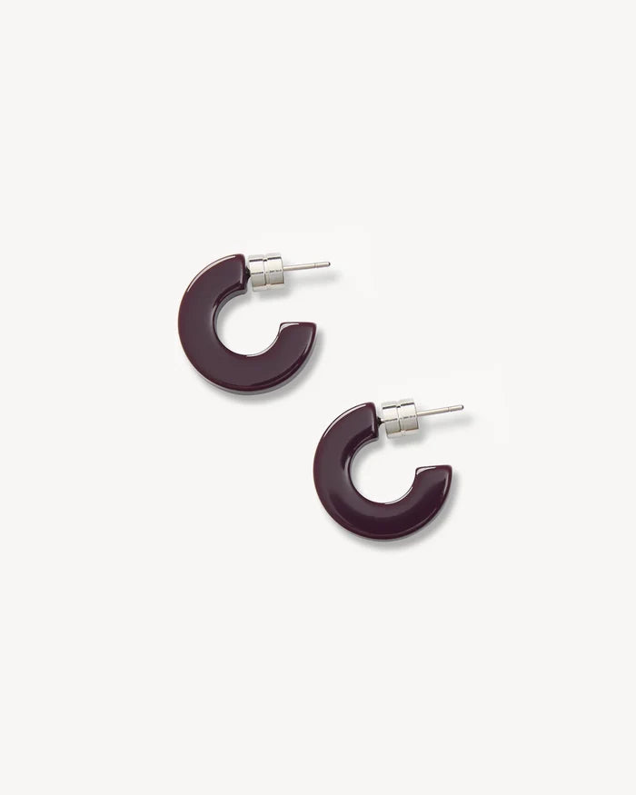 Royal Peony Muse Hoops