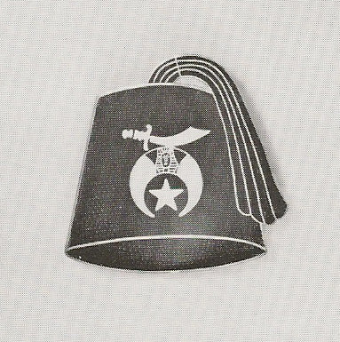 RSG-26 Shrine Fez Car Plate