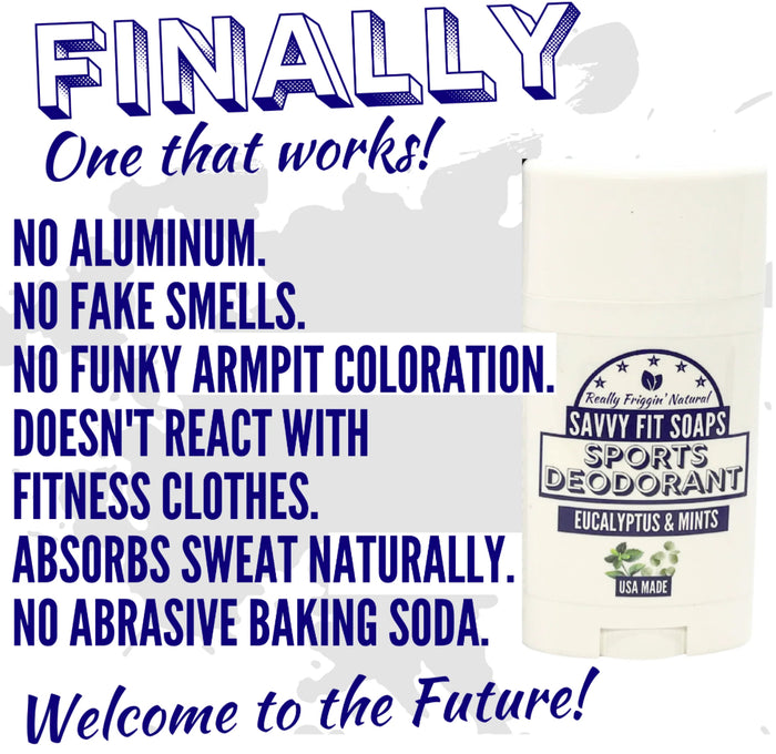 Savvy Fit Soaps The Sports Deodorant
