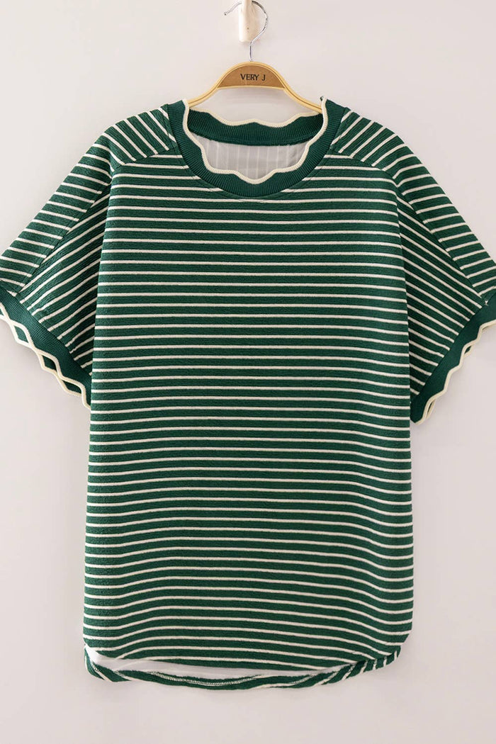 GREEN STRIPE / S