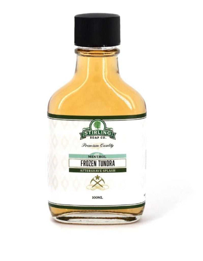 Stirling Soap Co. Frozen Tundra Aftershave Splash bottle