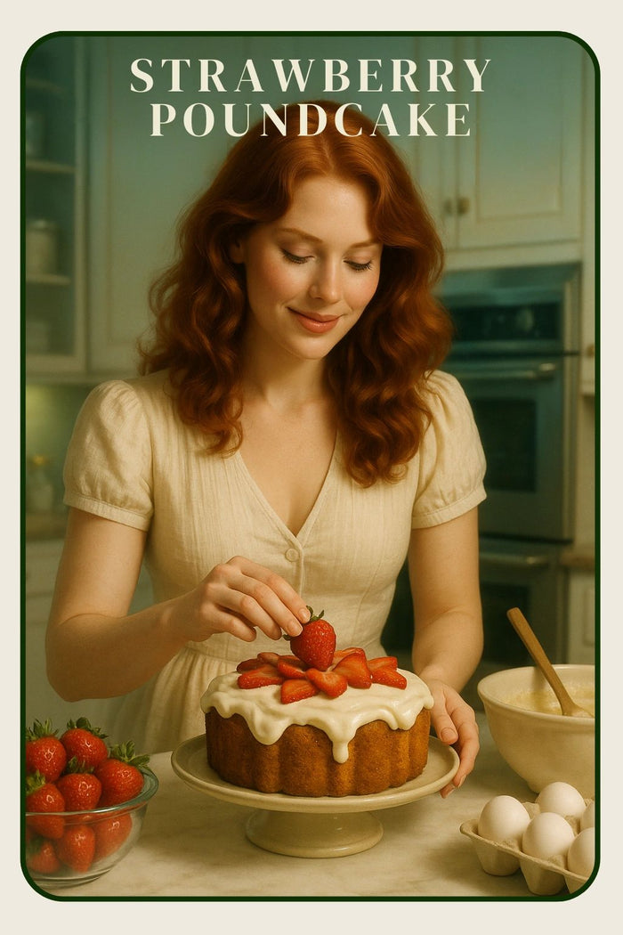 Strawberry Poundcake Inspiration