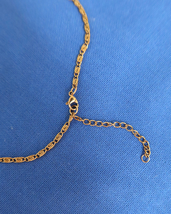 Sun Coin Pendant Necklace (Long)