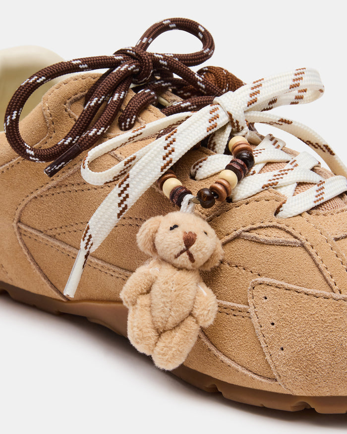 TEDDY SHOE CHARM TAN MULTI