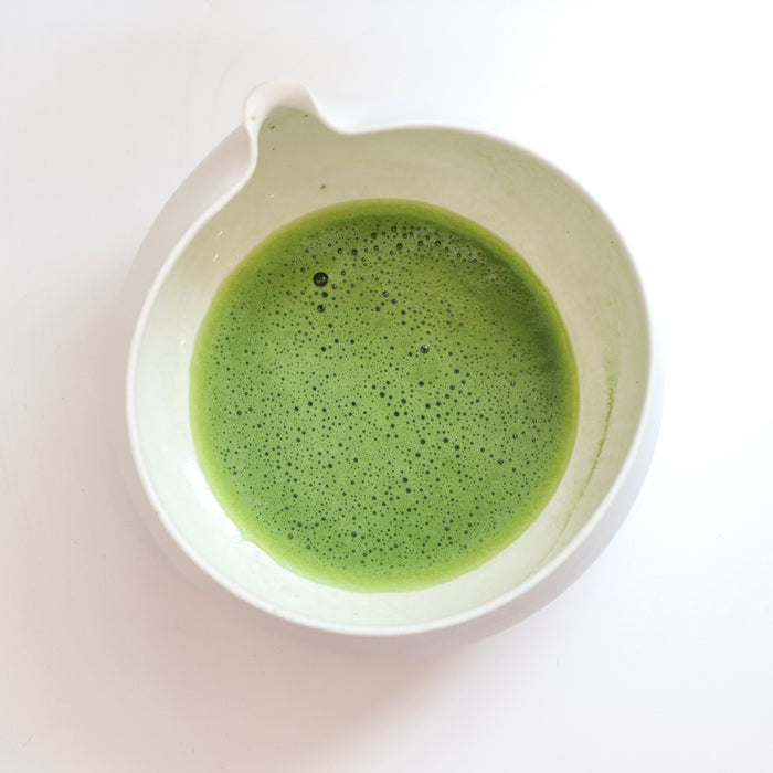 kaguyahime matcha in a bowl