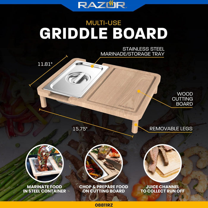 08811RZ Griddle Board w/Lid