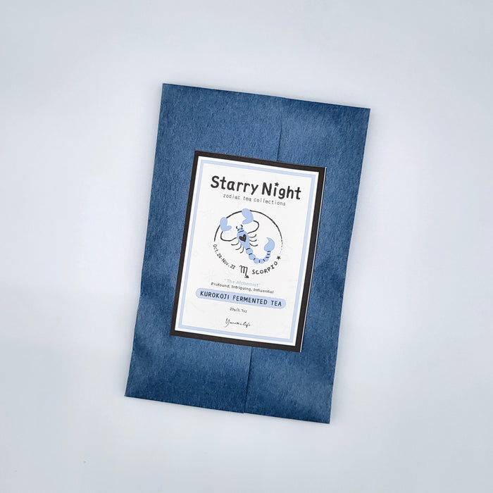 #1043.TX Starry Night —  Scorpio（蠍座）/ Kurokoji Fermented Tea yunomi.life 2