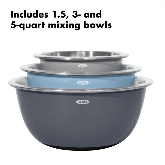 11289200 3pc Mixing Bowl SS