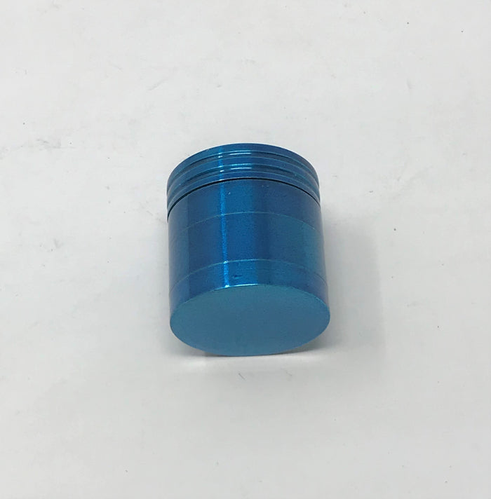 1.25" Herb Grinder with Pollen Catcher and Magnetic Lid - 4 Piece in TEAL